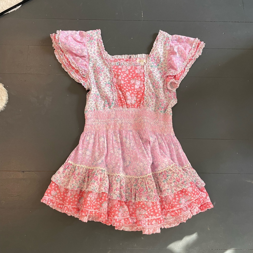 love shack fancy mini dress
